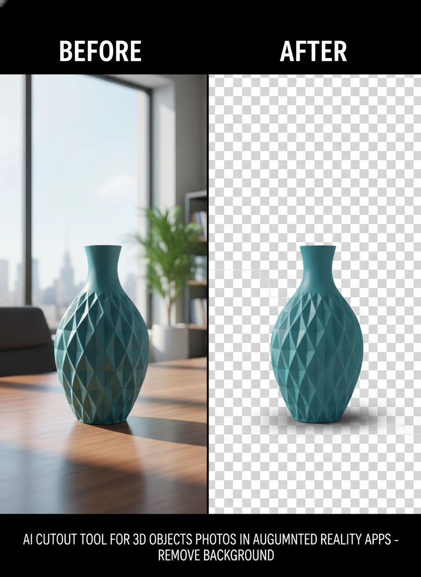 ai cutout tool for 3d object photos in augmented reality apps - Professional Guide